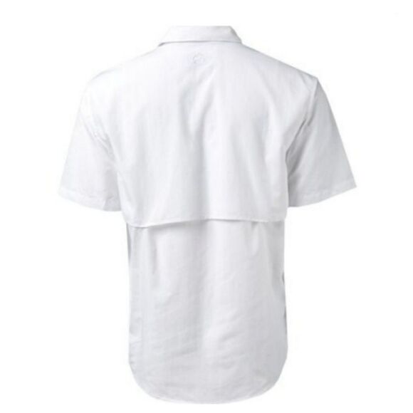 Magellan Men's White Vented Fishing Shirt Size Medium 4 0440 - Picture 8 of 8